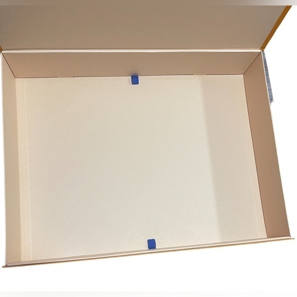 Authentic Louis Vuitton Gift/Storage Box Magnetic Closure in Imperial Saffron - Picture 3 of 16